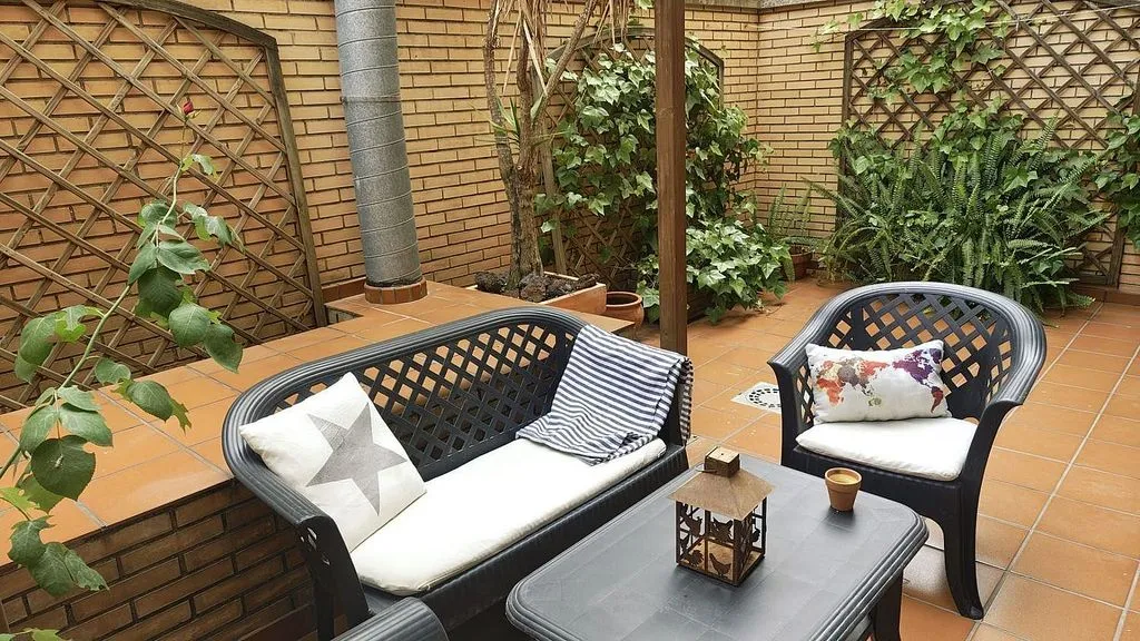 Terrass - Furnished Flat with Patio in Puertollano Centre