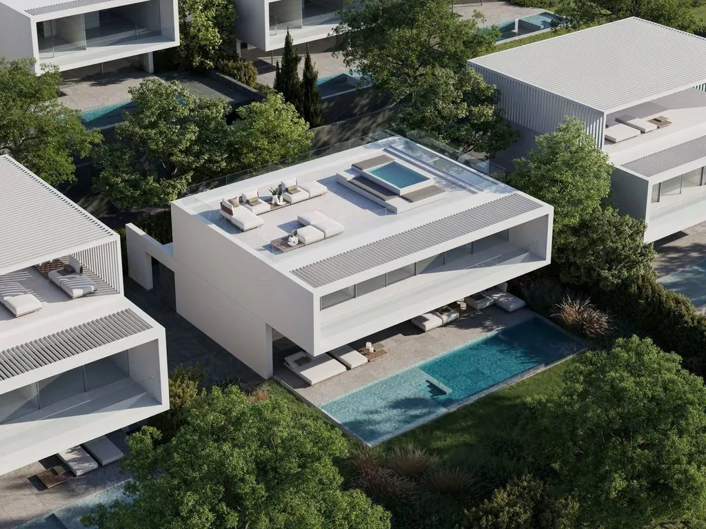 Õhuvaade - Modern Villa with Infinity Pool in Estepona