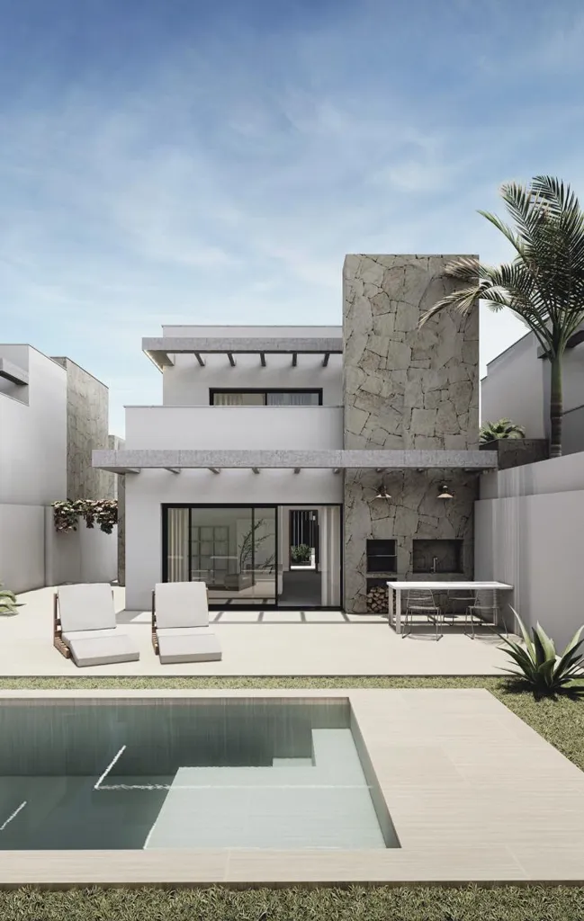 Bassein - Detached Villa with Sea View in Pulpí
