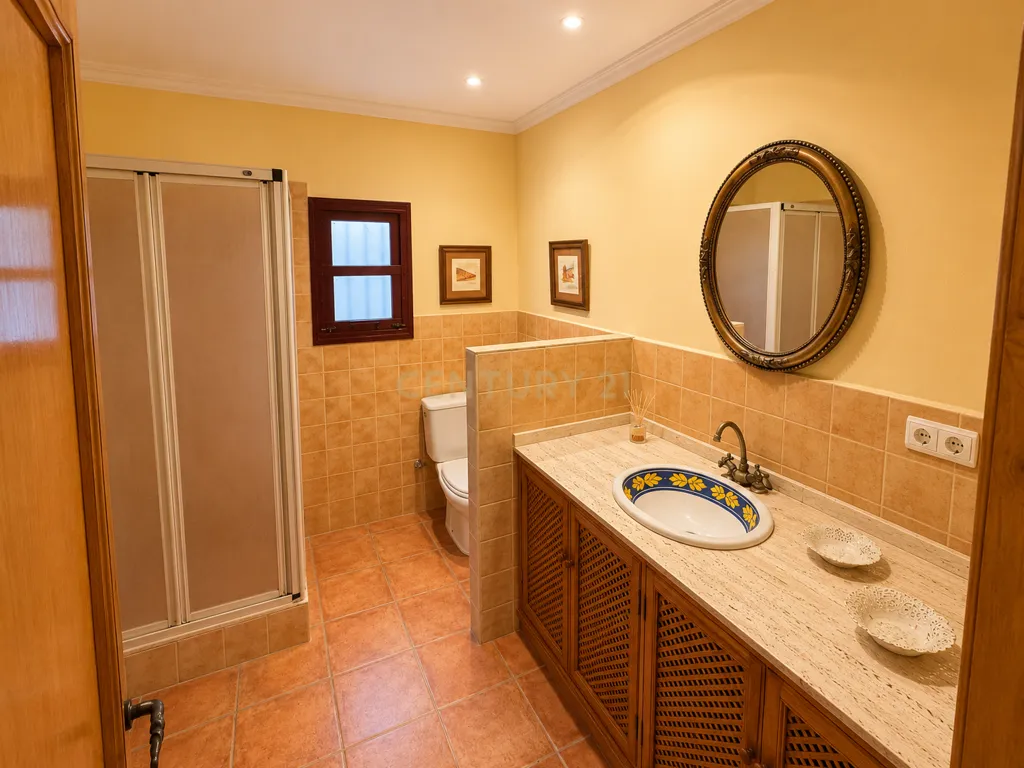Salles de bain - Chalet with Pool and Terrace in Ojén