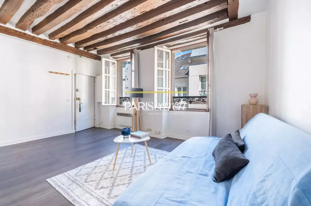 Séjour - Studio Charmant à Saint-Germain-des-Prés, Paris 6