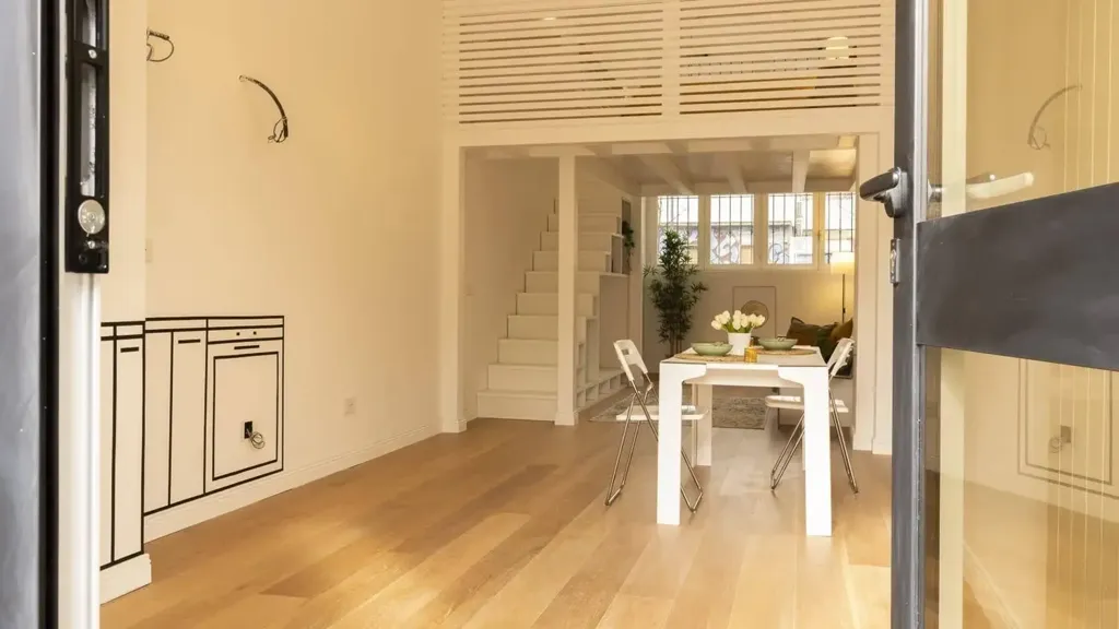 Söögituba - Rustic Loft with High Ceilings in Milan