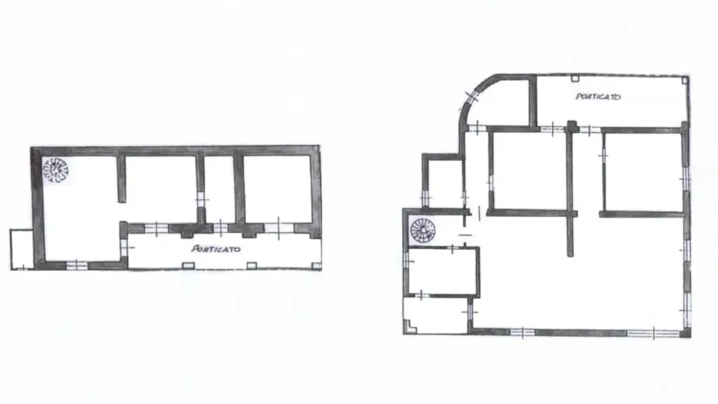 Plan - Villa with Private Garden in Castrolibero