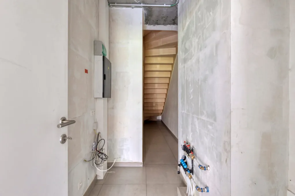 Entrée - Maison Nouvellement Construite avec Parking Intérieur à Aalst