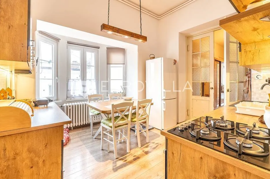 Kitchen - Renovated Apartment with Balcony in Zagreb Centre