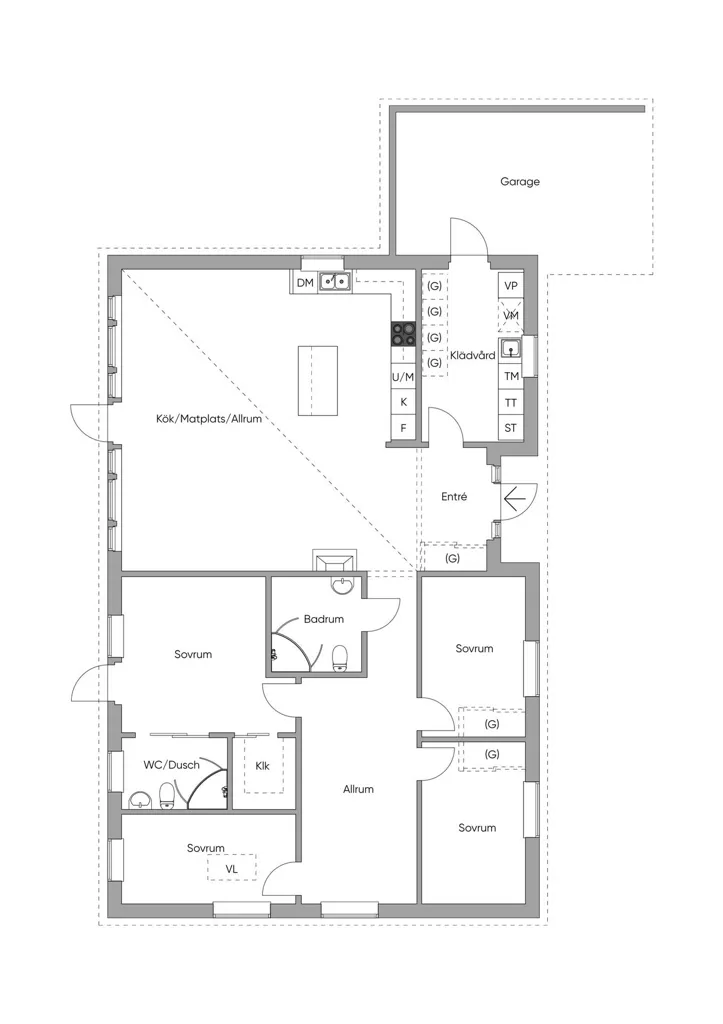 Maison 6 pièces à Karlskrona kommun