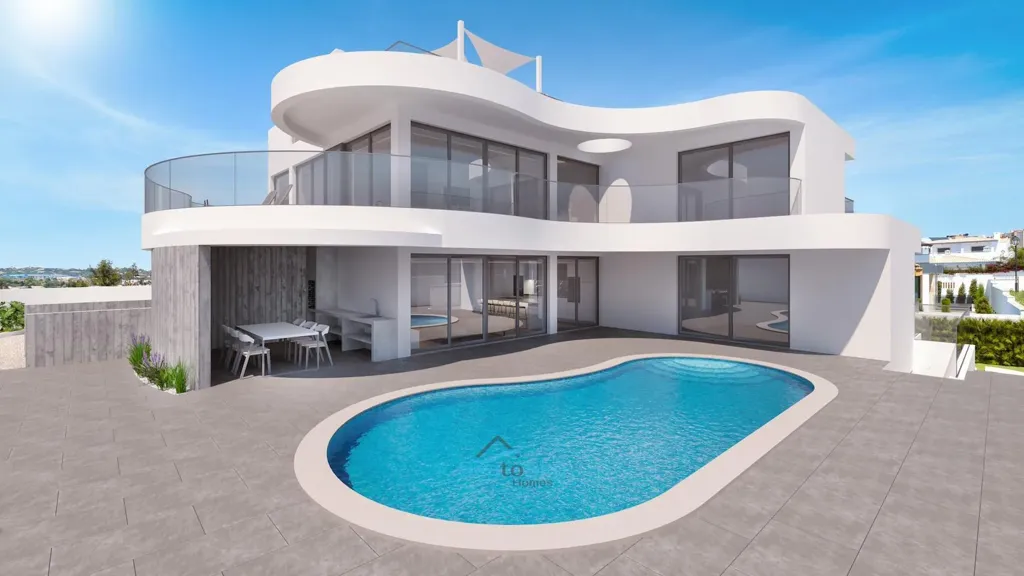 Bassein - Contemporary Villa with Pool near Porto do Mos