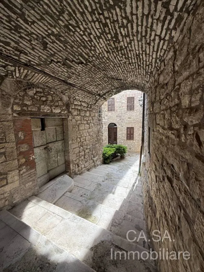 Giardino - Rustic Apartment with Terrace in Monte Castello di Vibio