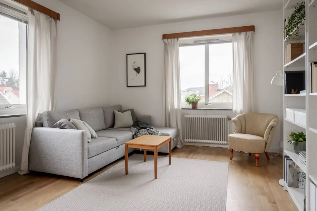 Elutuba - Apartment with South-Facing Balcony in Borås