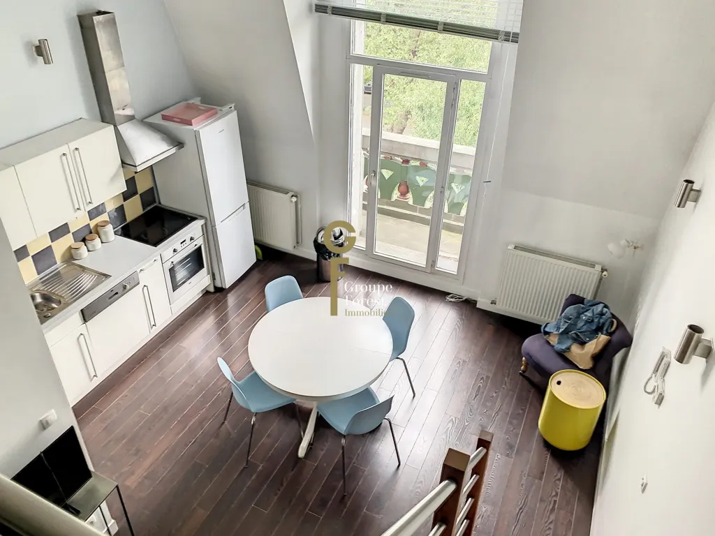 Salle à manger - Appartement Meublé avec Balcon à La Madeleine