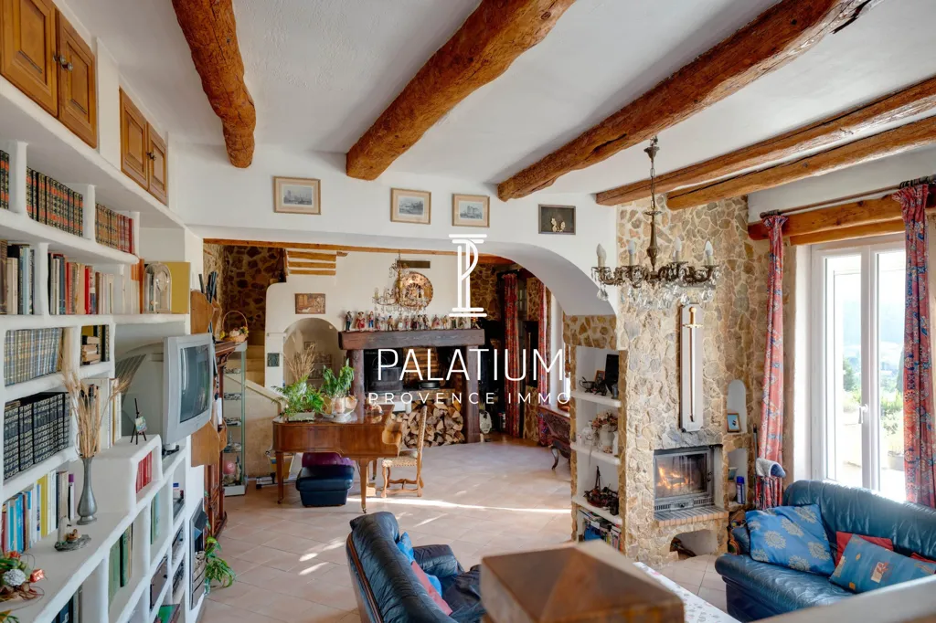 Séjour - Bastide de Caractère avec Piscine à Auriol