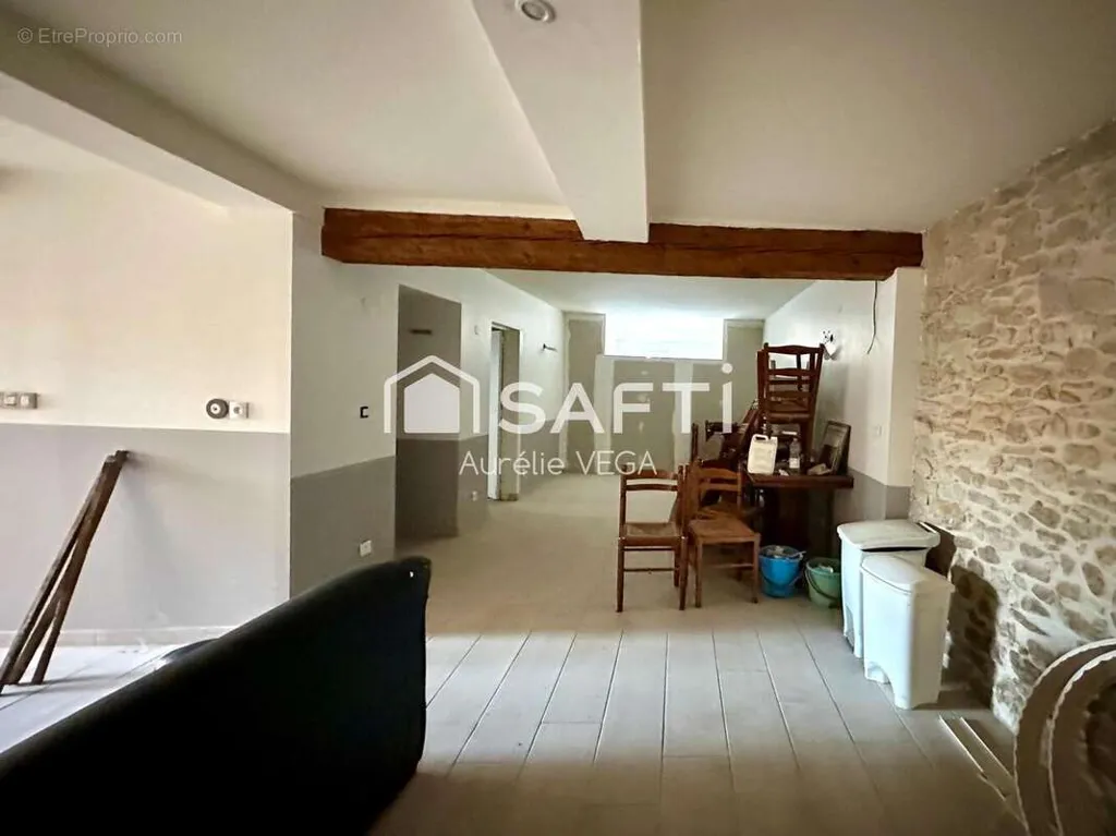 Séjour - Appartement en Immeuble d'Angle à Mirepoix