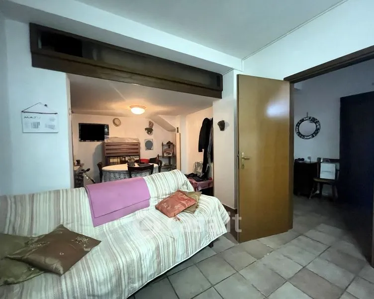 Séjour - Terraced House with Garden in Macomer