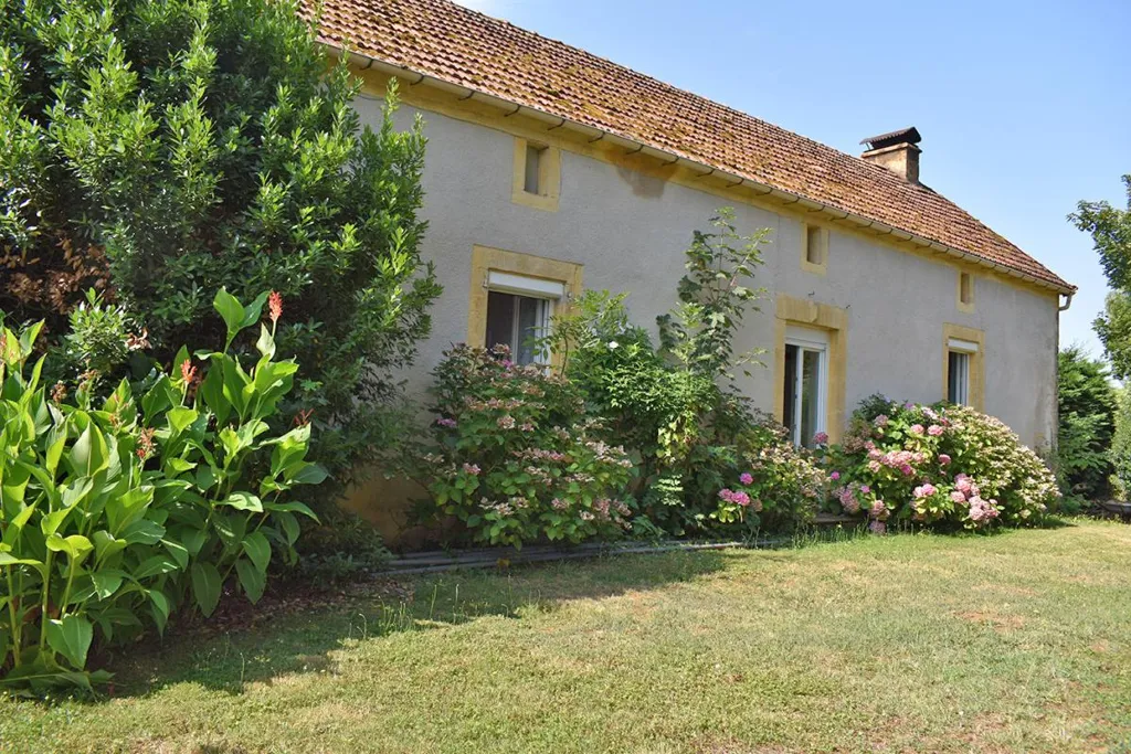 Exterior - Stone Farmhouse with Multiple Buildings in Saint Genies