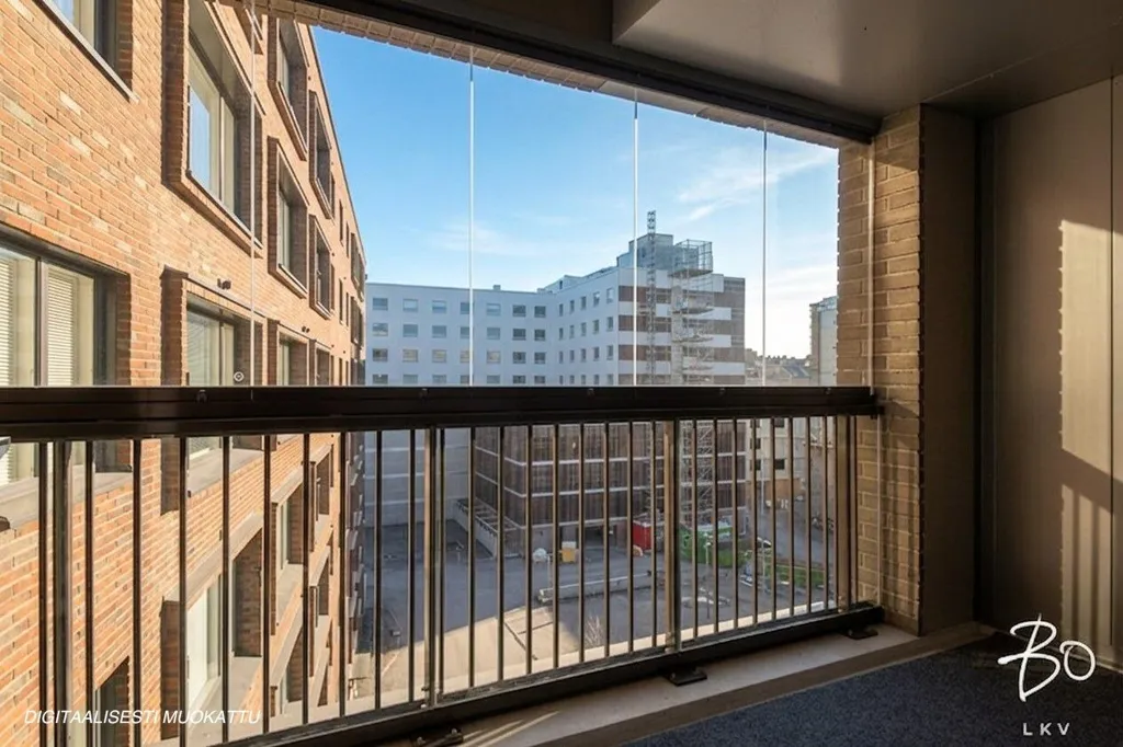 Balcon - Modern Apartment with Balcony in Herttoniemi, Helsinki