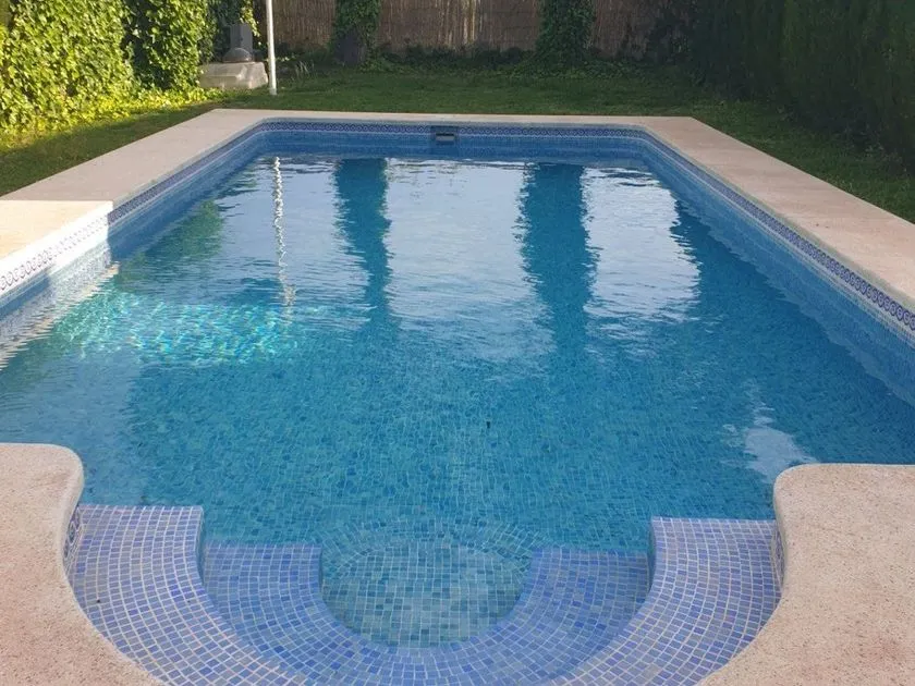 Piscine - Chalet with Sea Views and Pool in Planet
