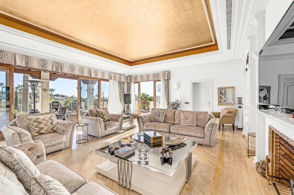 Séjour - Luxury Villa with Pool in Estepona
