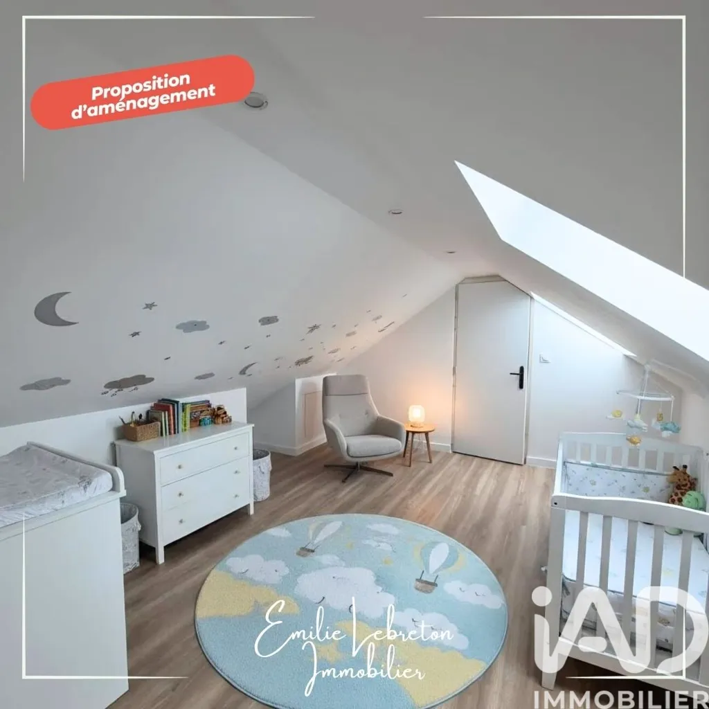 Chambres - Maison de Plain-Pied avec Jardin à Le Thil-Riberpré