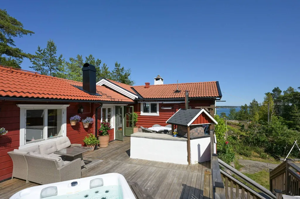 Terrass - Scenic Archipelago Villa near Stockholm