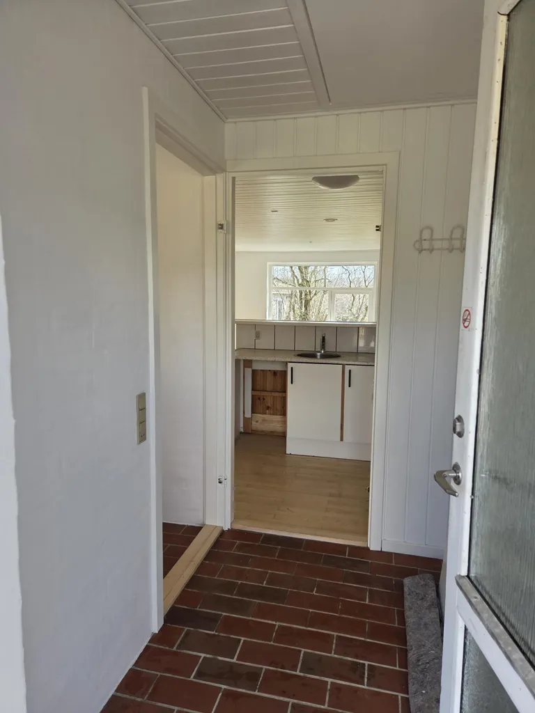 Entrée - Renovated Studio Flat with Terrace in Ørnhøj