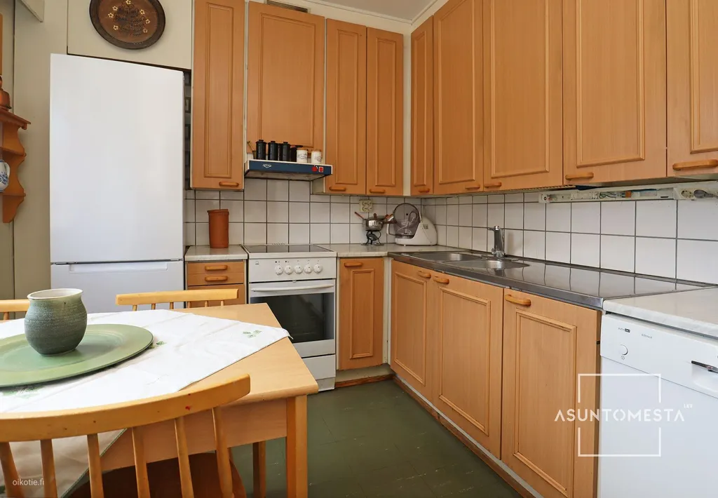 Cucina - End-Unit Apartment with Sauna in Lappeenranta