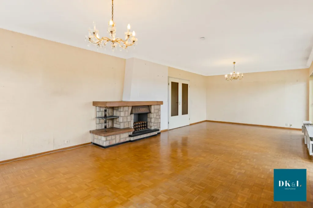 Living Room - Apartment with Terraces in Antwerp's Van Liere