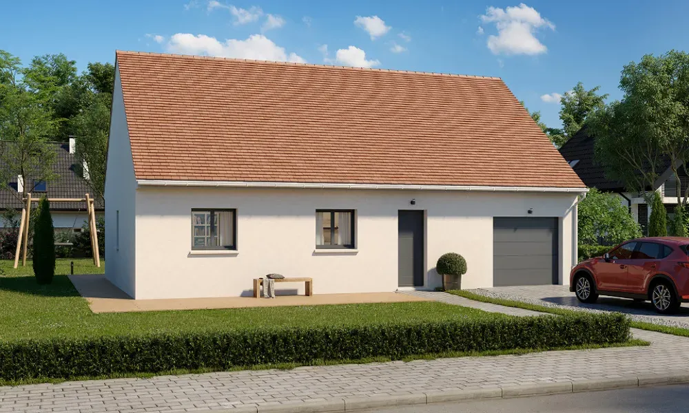 Premium Plot with 3-Bedroom House in Attainville