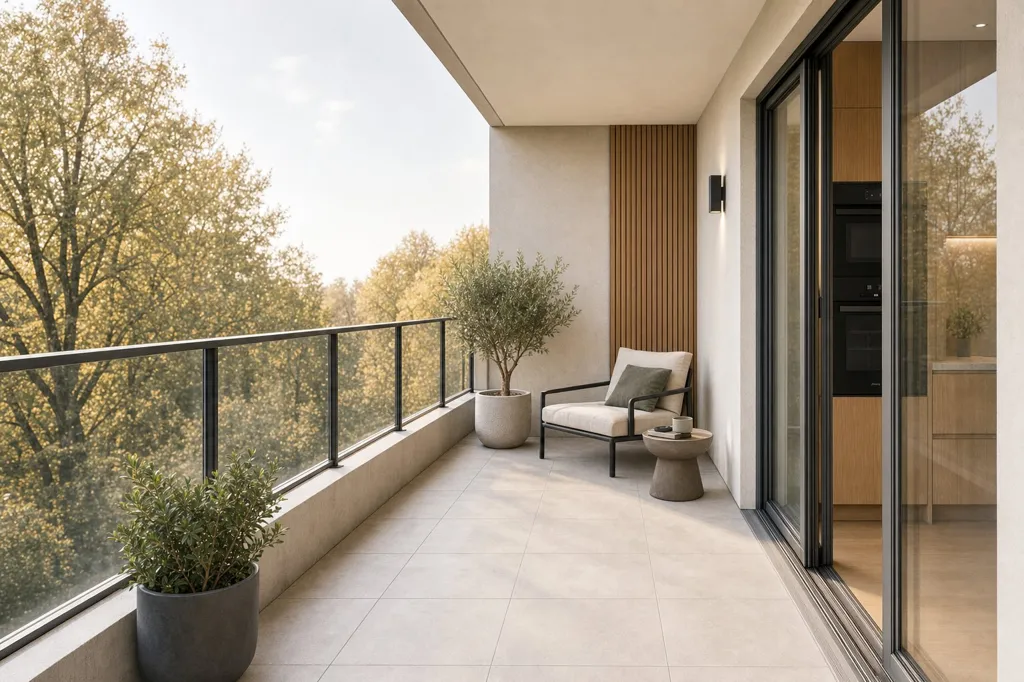 Balcon - Appartement Neuf avec Terrasse à Bry-sur-Marne