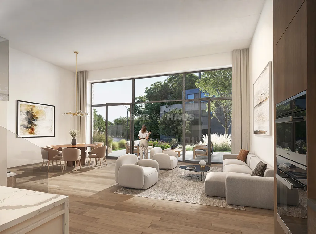 Soggiorno - 4-Bedroom Apartment with Garden in Rasos