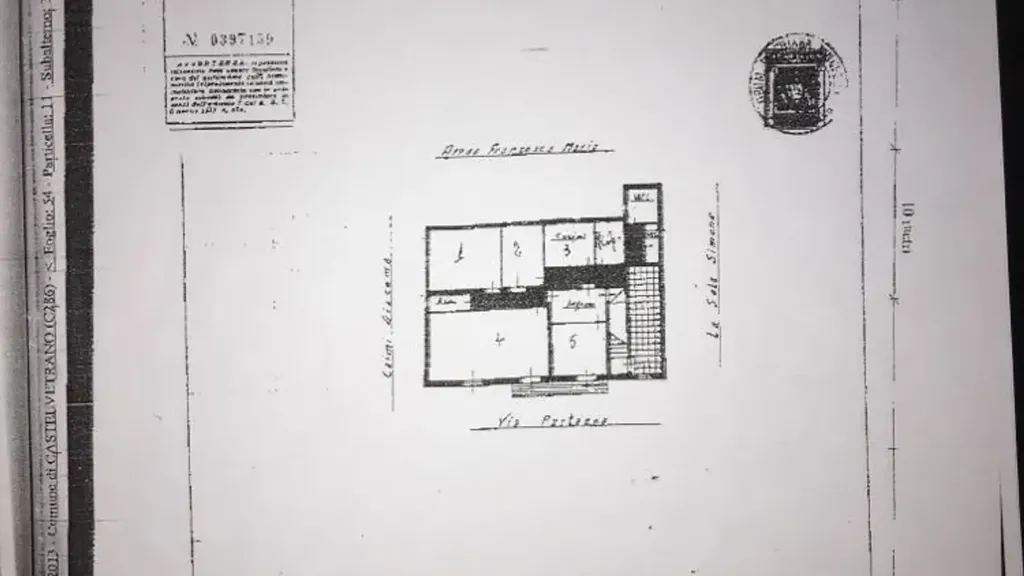 Plan - Apartment with Terrace in Castelvetrano