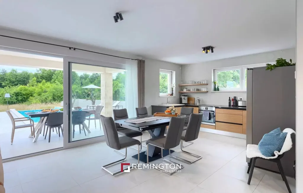 Dining Room - House with Heated Pool in Istrian Village