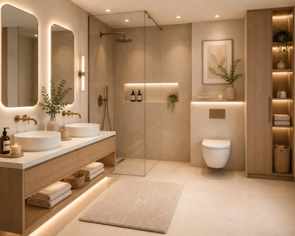 Salles de bain - Appartements Neufs avec Terrasses dans l'Ecoquartier Eurêka