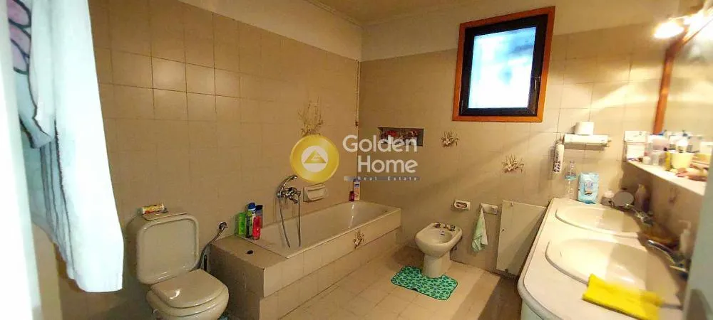 Salles de bain - Duplex Villa with Sea View in Oropos