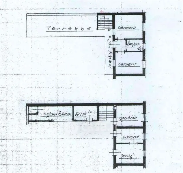 Planimetria - Casa con giardino a Maniago
