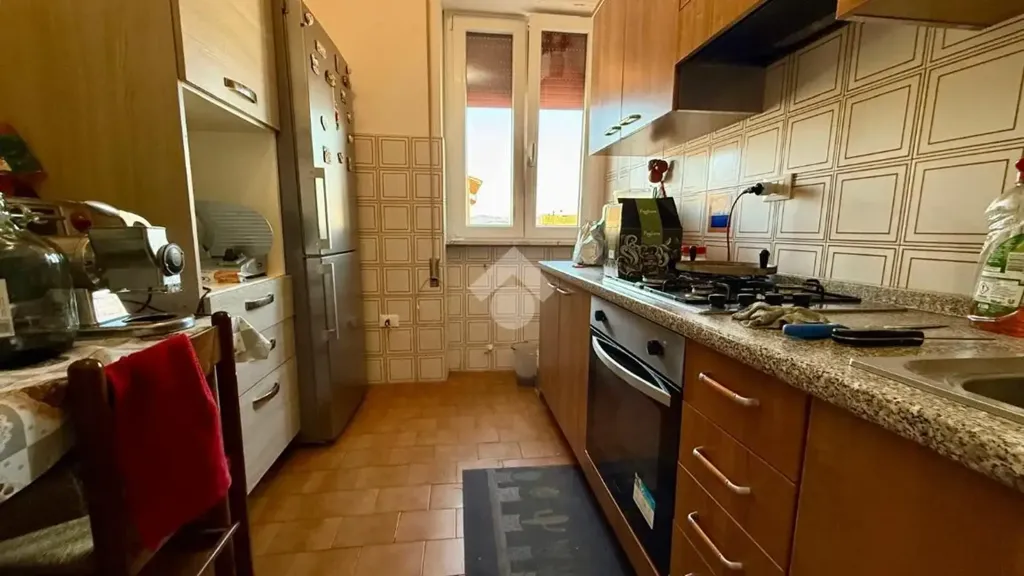 Köök - First Floor Flat with Terraces in Padule, Gubbio
