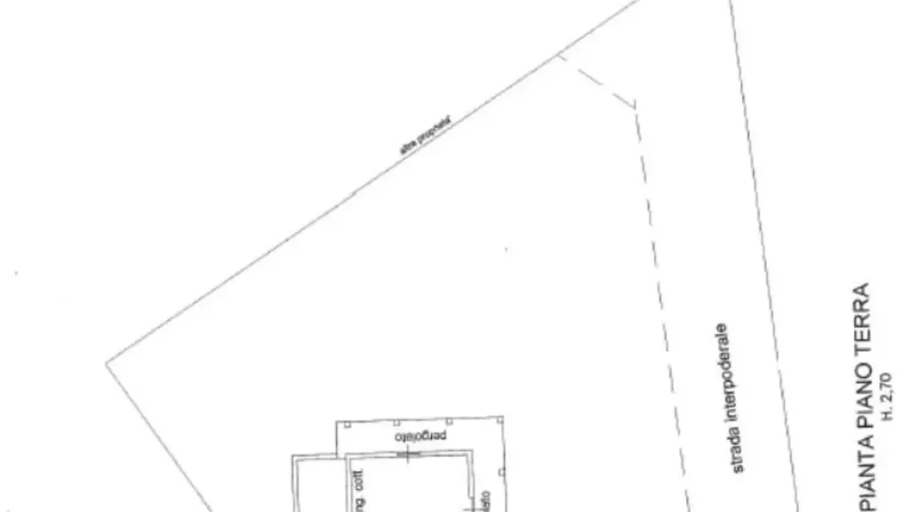 Plan - Villa with Pool in Capena, Via Tiberina