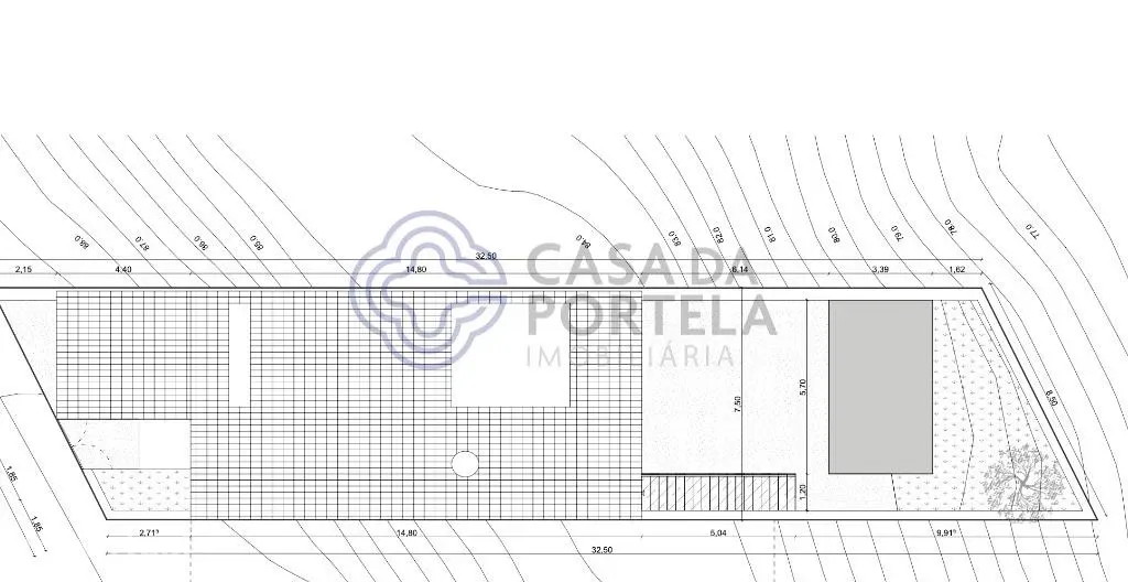 Plan - Construction Plot with Sea View in Sesimbra