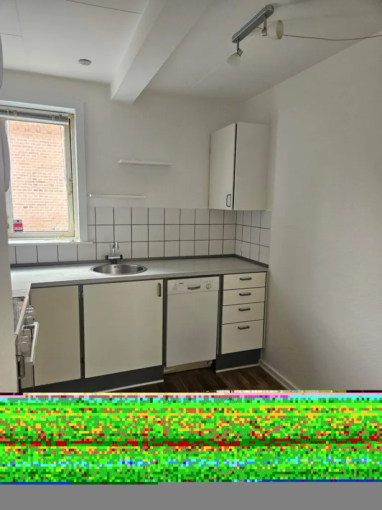 Köök - Three-Bedroom Flat in Skive