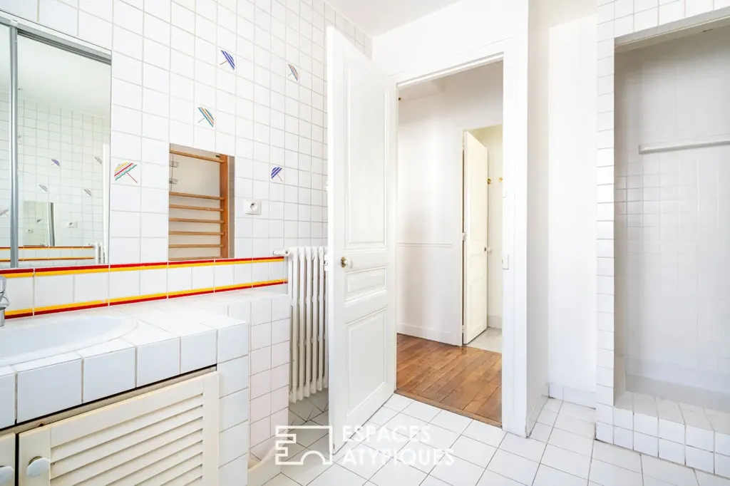 Salles de bain - Maison 7 pièces à Saint-Mandé