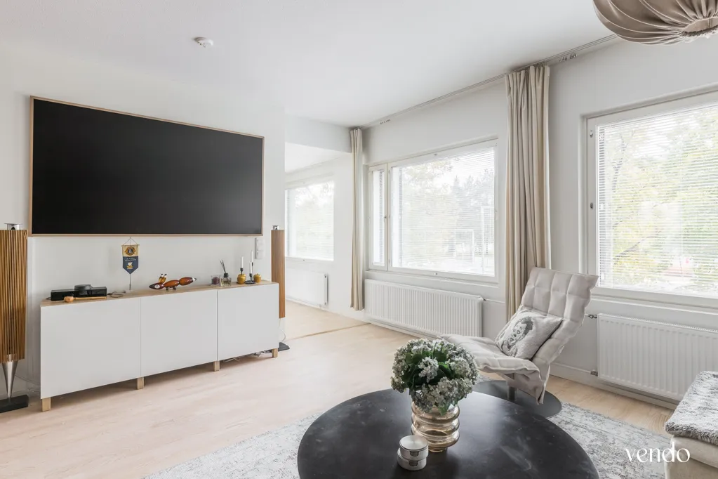 Séjour - Modern Apartment with Balcony in Vanha Munkkiniemi