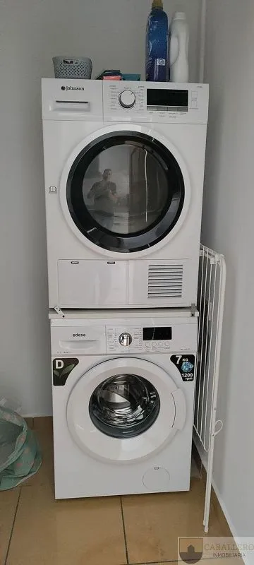 Buanderie - T2 Flat with Air Conditioning in La Flota