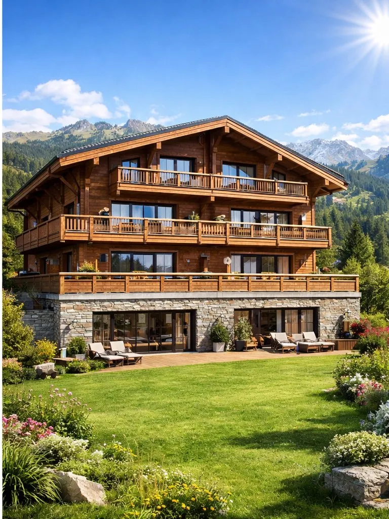 Extérieur - Appartement T5 Duplex avec Triple Exposition à Megève