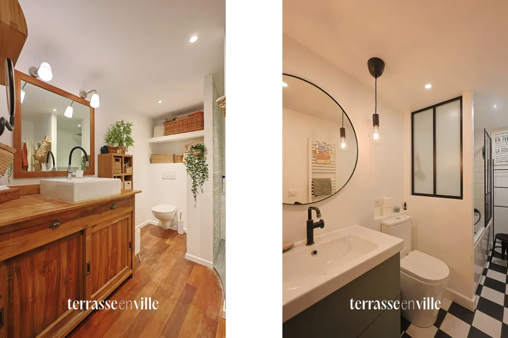 Salles de bain - Maison avec Piscine et Jardin à Bois Luzy