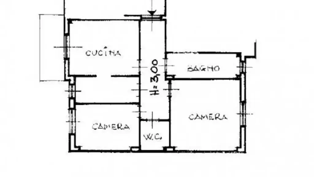 Floor Plan - Apartment with Panoramic View in Corigliano-Rossano