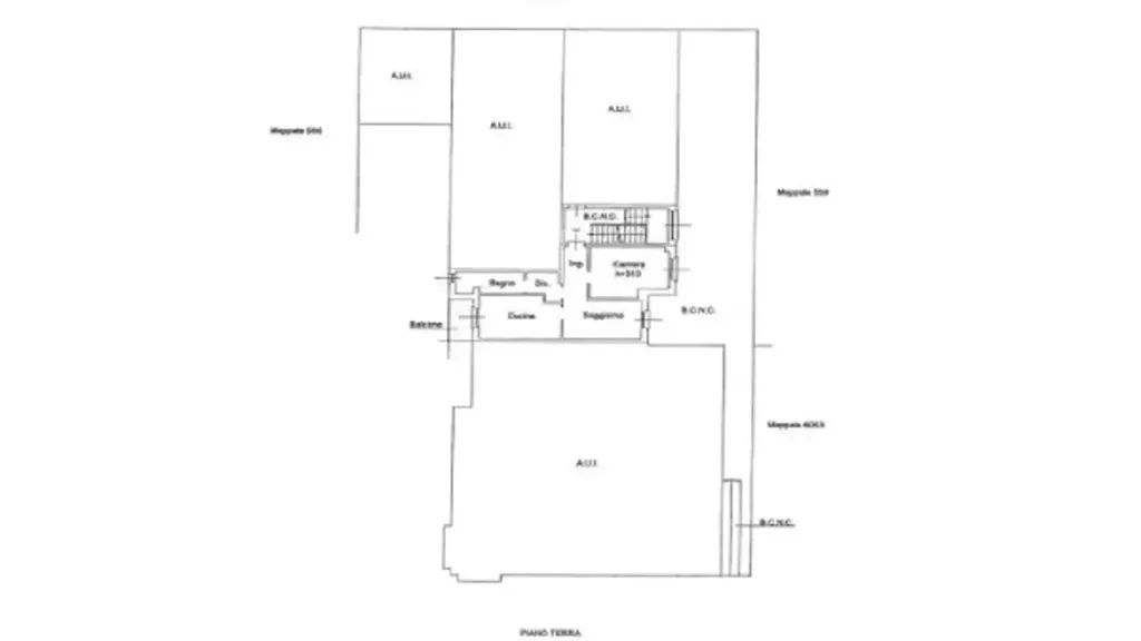 Plaan - Twin-Unit with Balcony in Marchirolo