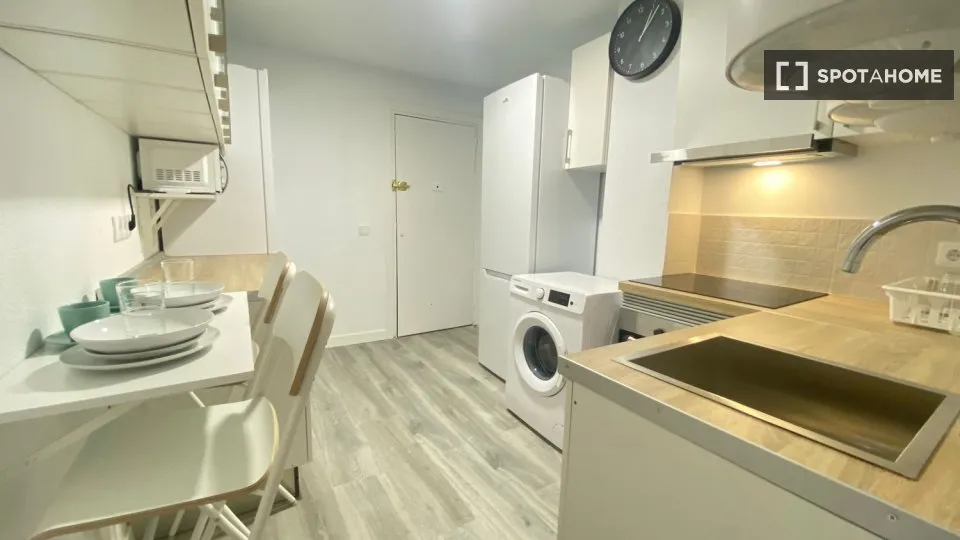 Köök - Shared Flat with Terrace in San Andrés