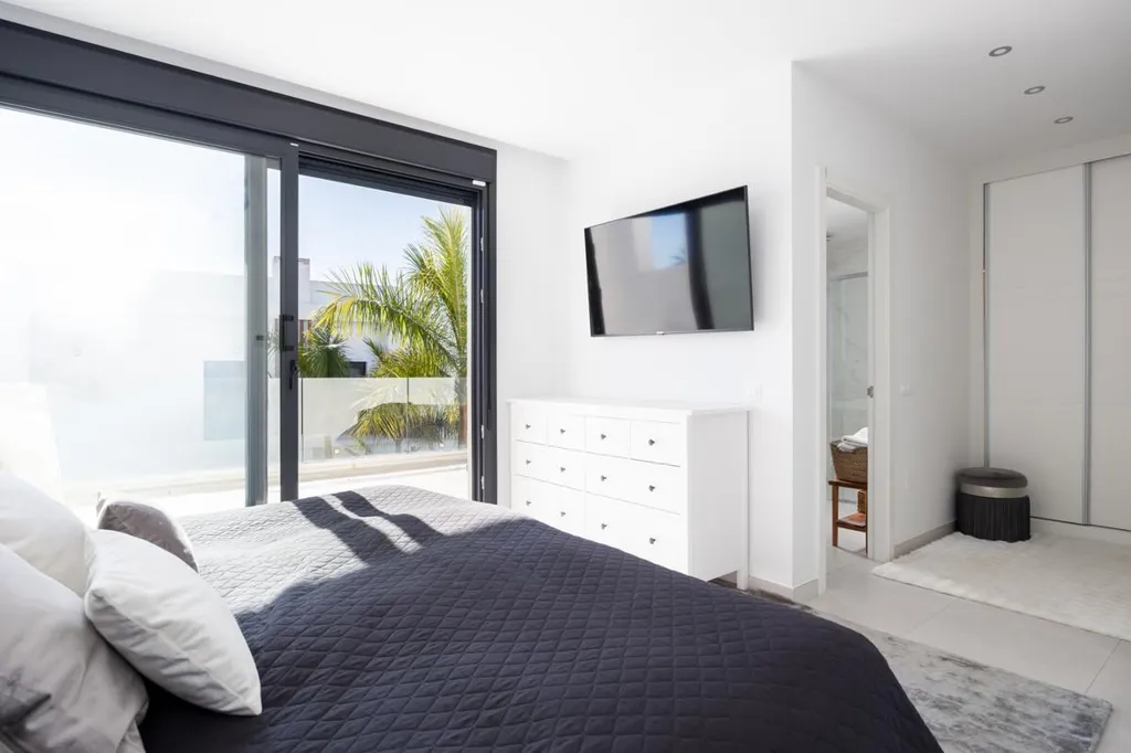 Chambres - Terraced House with Rooftop Solarium in Estepona