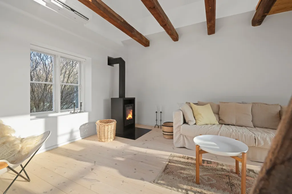 Séjour - Converted Summerhouse with Garden in Liseleje