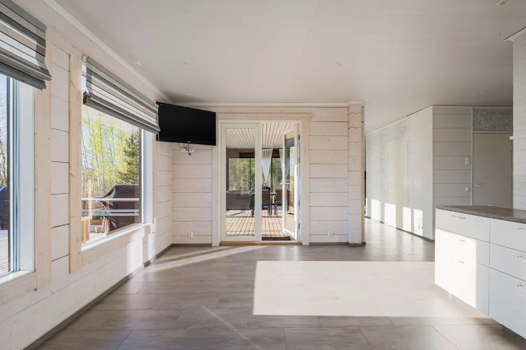 Kitchen - Cottage with Sauna in Ridasjärvi