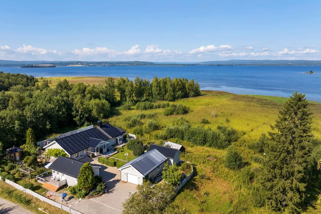 Vue aérienne - Spacious Bungalow with Sea View in Alnö